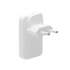 d bramante dbramante1928 Pro EU/US slanke oplader — USB-C 20 W + USB-A 18 W, wit, AC voor binnen