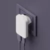 d bramante dbramante1928 Pro EU/US slanke oplader — USB-C 20 W + USB-A 18 W, wit, AC voor binnen
