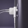 d bramante dbramante1928 Pro EU/US slanke oplader — USB-C 20 W + USB-A 18 W, wit, AC voor binnen