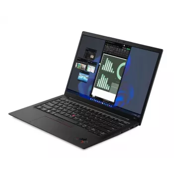 T1A Lenovo ThinkPad X1 Carbon Gen 10 Refurbished Intel® Core™ i7 i7-1265U laptop 35,6 cm (14 inch) 16 GB LPDDR5-SDRAM 1 TB SSD Windows 11 Pro Duits zwart