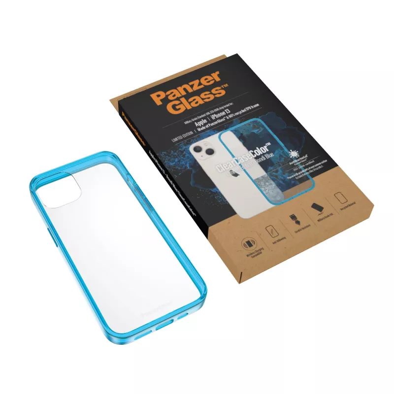 ClearCaseColor hoes PanzerGlass Apple iPhone 13 Bondie Blue