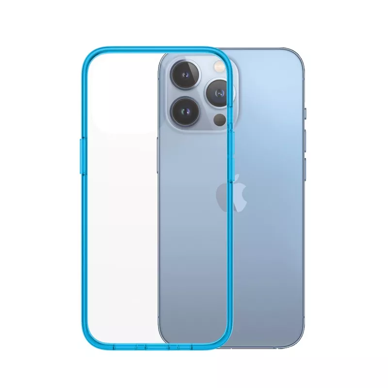 Hoes PanzerGlass ClearCaseColor iPhone 13 Pro Bondie Blue