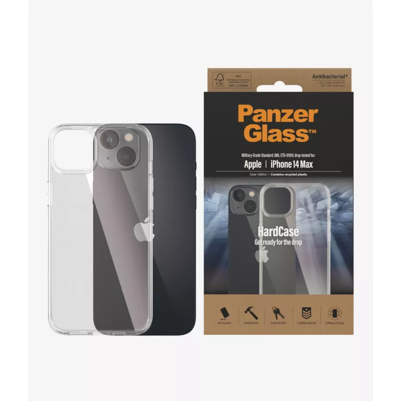 PanzerGlass HardCase telefoonhoesje 17 cm (6,7 inch) hoesje transparant