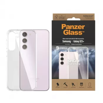 PanzerGlass ® HardCase transparant Samsung Galaxy S23+, hoes, Samsung, Samsung - Galaxy S23+, transparant