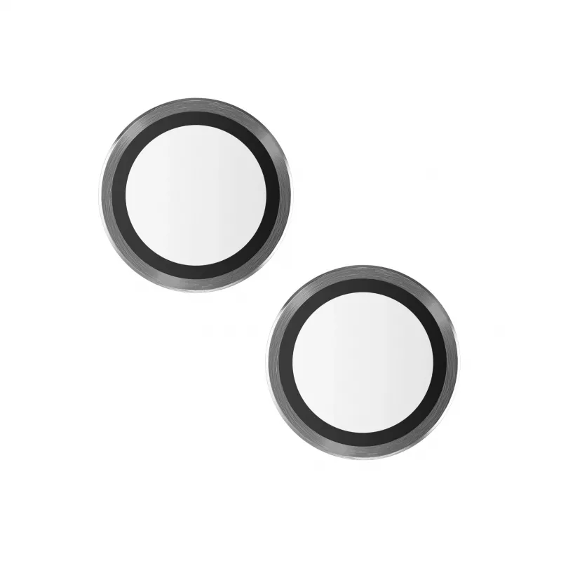 PanzerGlass Hoops cameralensbescherming iPhone 13 mini 13 zwart krasvast
