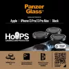 PanzerGlass Hoops cameralensbescherming voor iPhone 13 Pro 13 Pro Max zwart krasvast