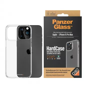 PanzerGlass® HardCase transparant met D3O® iPhone 15 Pro Max