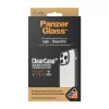 PanzerGlass ® ClearCase transparant met zwarte rand & D3O® voor iPhone 15 Pro