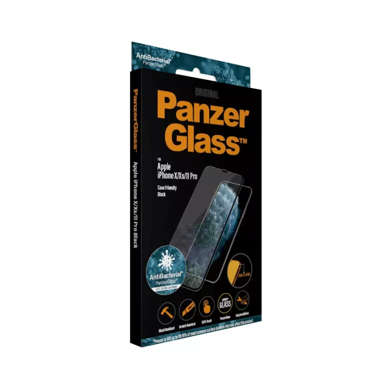 PanzerGlass ® beeldschermbeschermfolie iPhone 11 Pro | Xs | X | Edge-to-Edge