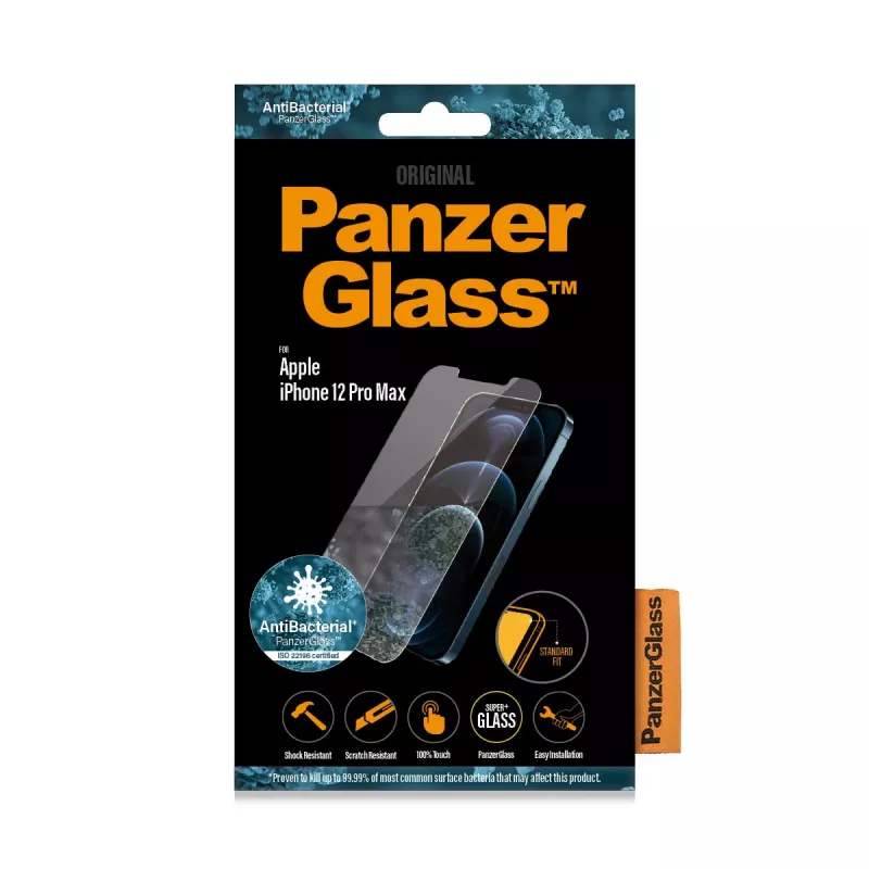 Beeldschermbeschermfolie PanzerGlass Apple iPhone 12 Pro Max Standard Fit