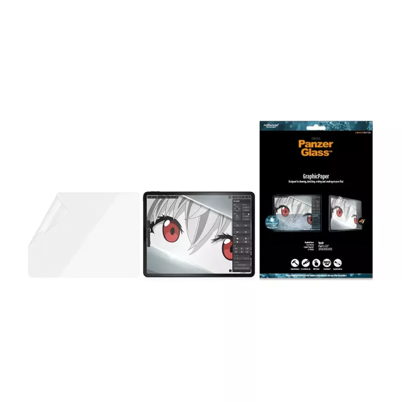 PanzerGlass ® GraphicPaper® beeldschermbeschermfolie iPad Pro 12,9'' (2018–2022) | ultrabrede pasvorm