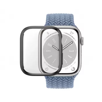 PanzerGlass Full Body screenprotector voor Apple Watch Series 9/8/7 41 mm, zwart (3663)