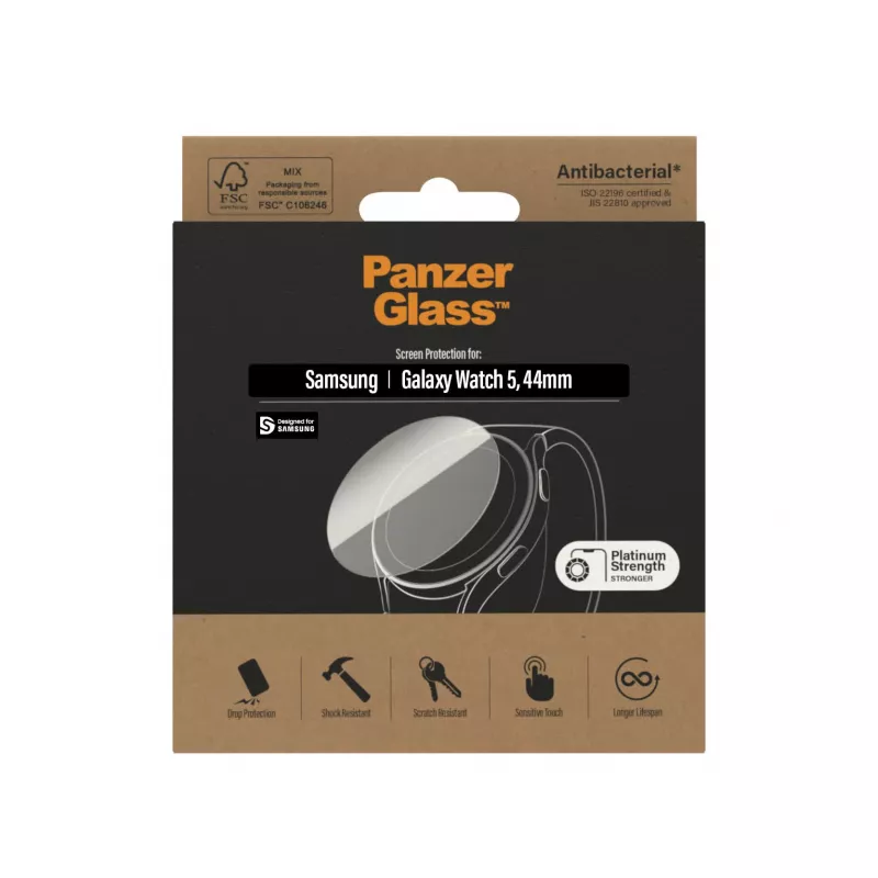PanzerGlass® displaybeschermfolie Samsung Galaxy Watch 5 44 mm