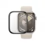 PanzerGlass displaybescherming volledige body Apple Watch Series 9 D3O 45mm zwart