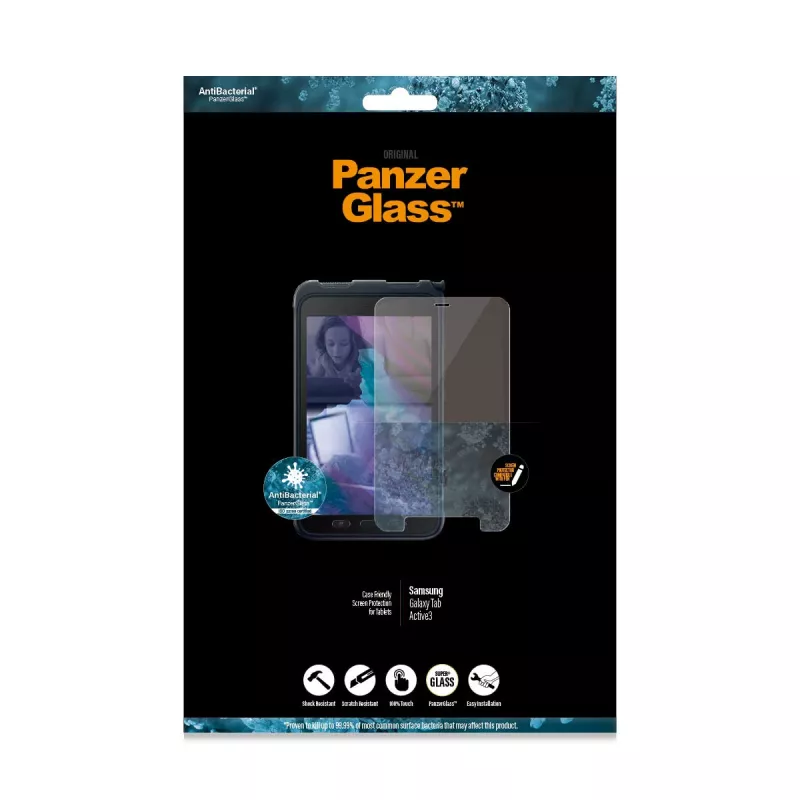 PanzerGlass displaybeschermglas voor Samsung Galaxy Tab Active 3