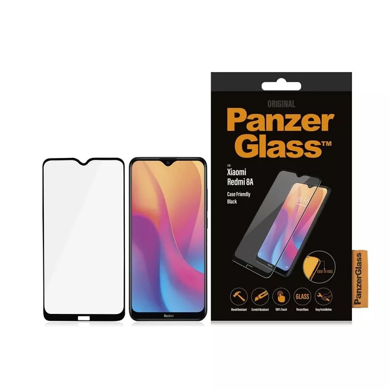 Schermbescherming PanzerGlass Xiaomi Redmi 8A Edge-to-Edge