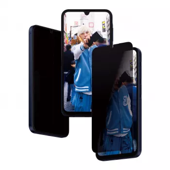PanzerGlass® privacy-kijkbescherming voor Samsung Galaxy A15 | A15 5G | Ultra-Wide Fit met EasyAligner