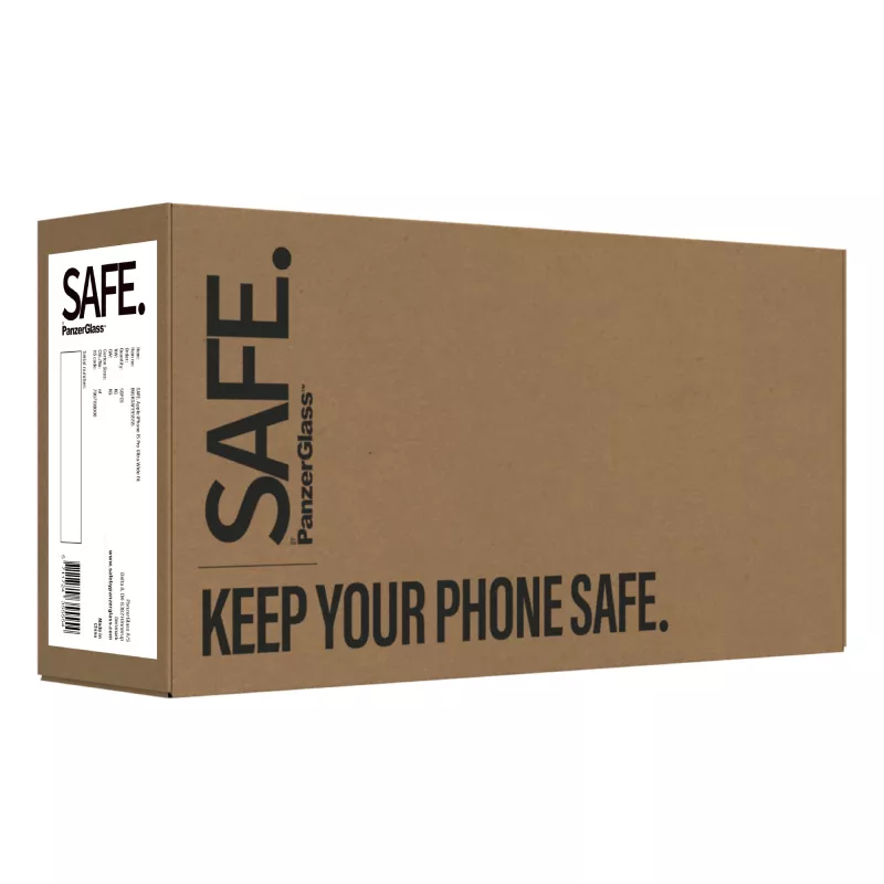 PanzerGlass SAFE. by ® displaybeschermfolie iPhone 15 Pro | Ultra-Wide Fit | BULK