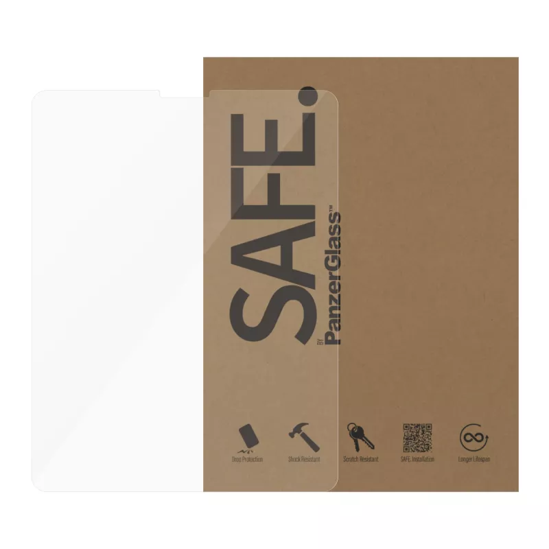 PanzerGlass SAFE. by ® displaybescherming iPad Pro 12.9'' (2018, 2020-2022) | Ultra-Wide Fit | grootverpakking