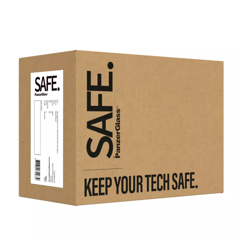 PanzerGlass SAFE. by ® displaybescherming iPad Pro 12.9'' (2018, 2020-2022) | Ultra-Wide Fit | grootverpakking