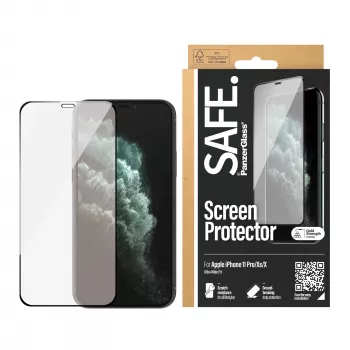 PanzerGlass SAFE. by ® displaybescherming iPhone X | Xs | 11 Pro | rand-tot-rand