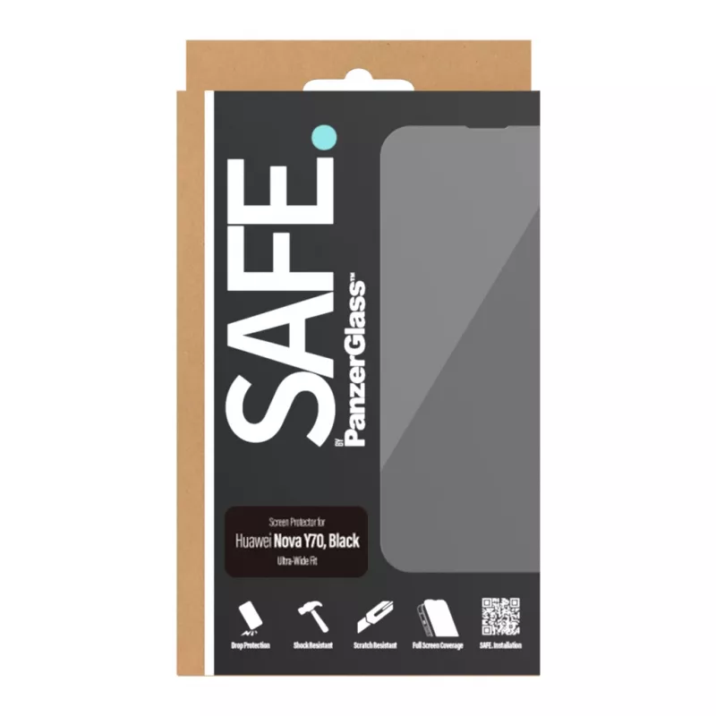 PanzerGlass SAFE. by ® displaybeschermfolie Huawei Nova Y70 | Y70 Plus | Y71