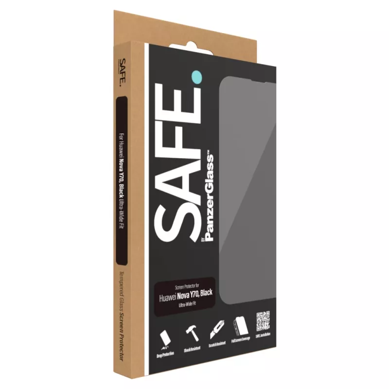 PanzerGlass SAFE. by ® displaybeschermfolie Huawei Nova Y70 | Y70 Plus | Y71