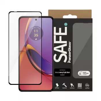 PanzerGlass SAFE. by ® displaybescherming Motorola MOTO G84 5G | G72 | Ultra-Wide Fit