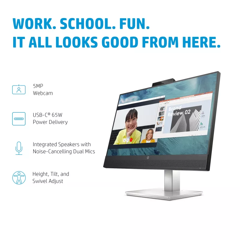 HP E24m G4 FHD USB-C conferentiemonitor computermonitor 60,5 cm (23,8