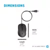 Muis HP 150 bedraad USB Type-A