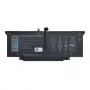 Origin Storage Dell accu 4 cellen 52 Wh 6500 mAh 7,6 V zwart