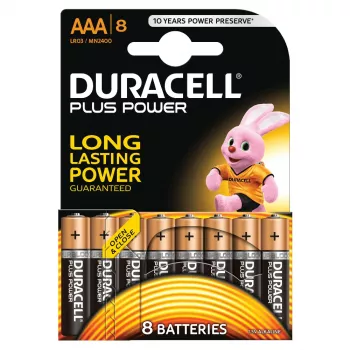 Duracell MN2400B8 huishoudbatterij wegwerpbatterij AAA alkaline