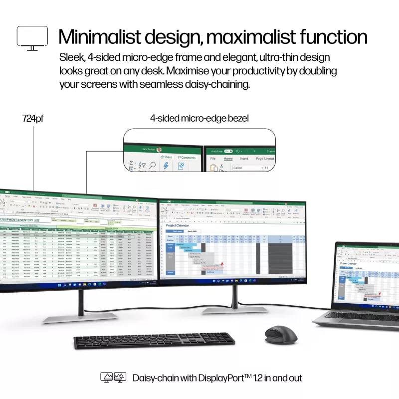 Monitor HP Series 7 Pro 60,5 cm (23,8 inch) FHD-display 1920 x 1080
