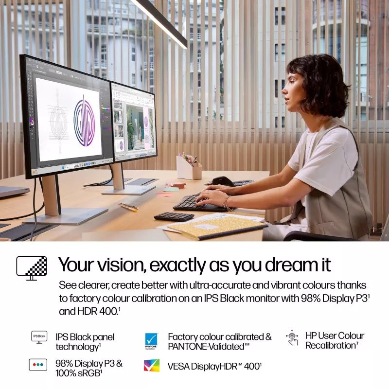 Monitor HP Series 7 Pro 27 inch QHD Thunderbolt 4 2560 x 1440