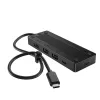 USB-C Travel Hub G3 — HP, USB 3.2 Gen 2 Type-C-host, HDMI, USB-A, PD tot 65 W, 116×41,9×14,5 mm