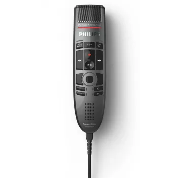 Microfoon Philips SpeechMike Premium Touch zwart unidirectioneel USB bekabeld -37 dB