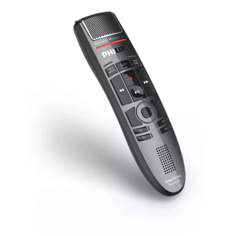 Microfoon Philips SpeechMike Premium Touch zwart unidirectioneel USB bekabeld -37 dB