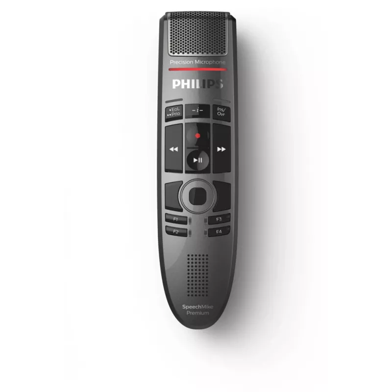 Microfoon Philips SpeechMike Premium Touch zwart unidirectioneel USB bekabeld -37 dB