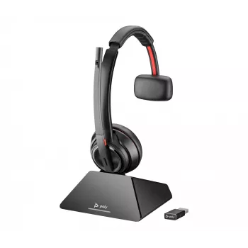 HP Poly Savi 8210 monauraal DECT 1880-1900 MHz top + laadstation