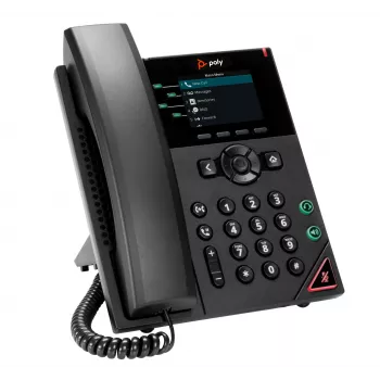 HP Poly VVX 250 4-lijns IP-telefoon en PoE-geschikt, zwart, LCD, 320 x 240 pixels, HTTPS, ENERGY STAR, RoHS, Federal Communications Commission (FCC), CE