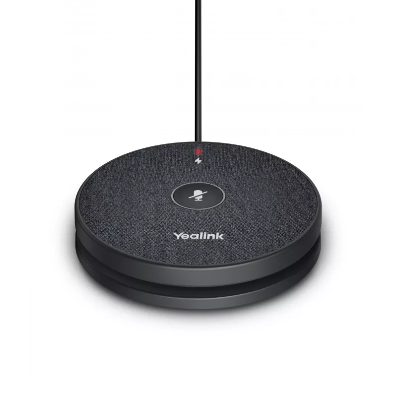 Yealink VCM36, microfoon, zwart, bureau, 6 m, Yealink, draadloos