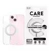 PanzerGlass CARE™ by ® hoes transparant met zilveren kickstand & MagSafe iPhone 15