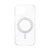 PanzerGlass CARE™ by ® hoes transparant met zilveren kickstand & MagSafe iPhone 15