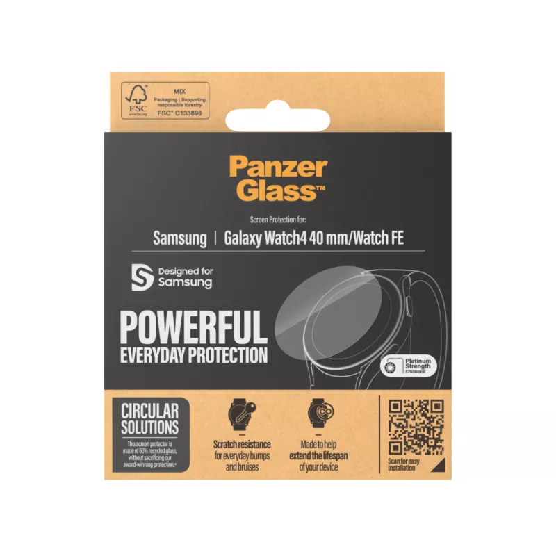 PanzerGlass® displaybeschermingsfolie Samsung Galaxy Watch4 40 mm | Watch FE