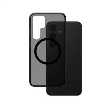 PanzerGlass CARE™ by ® Urban Combat Case Smokey met zwart Qi-compatibel Samsung Galaxy S24