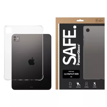 PanzerGlass SAFE. by ® TPU-hoes transparant iPad Pro 11'' (2024)