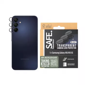 PanzerGlass SAFE. by ® camerabescherming transparant Samsung Galaxy A16 4G | A16 5G