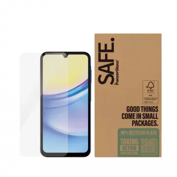 PanzerGlass SAFE. by ® displaybescherming Samsung Galaxy A16 | A16 5G | Ultra-Wide Fit
