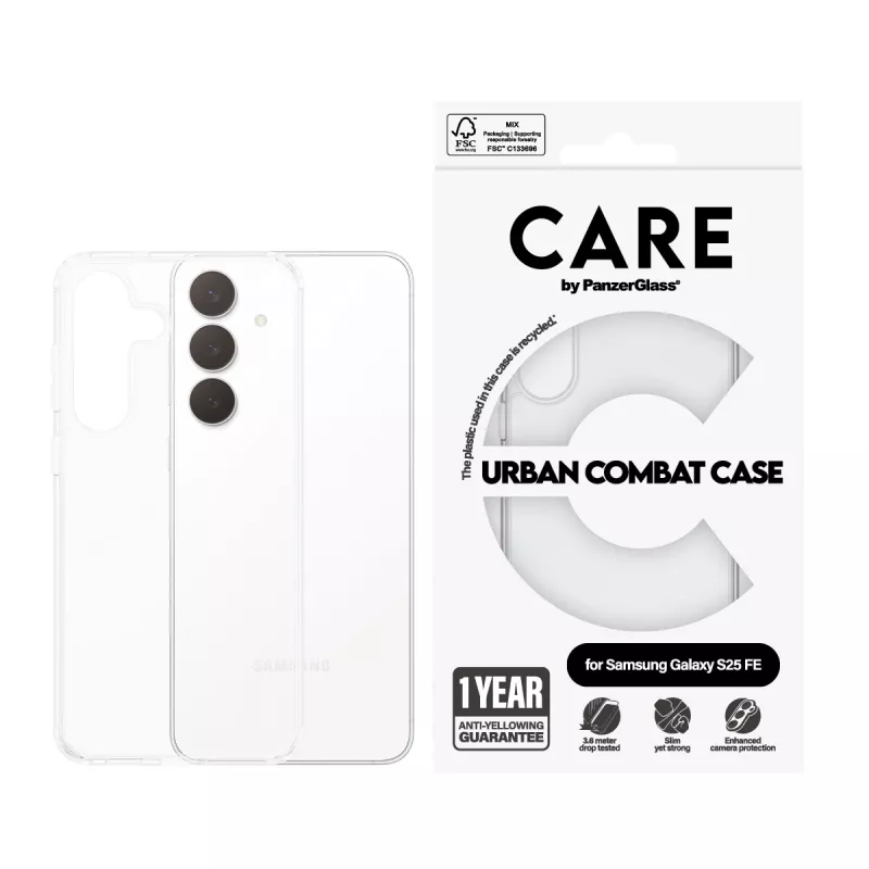 PanzerGlass CARE™ by ® Urban Combat hoes Samsung Galaxy S25 FE 5G