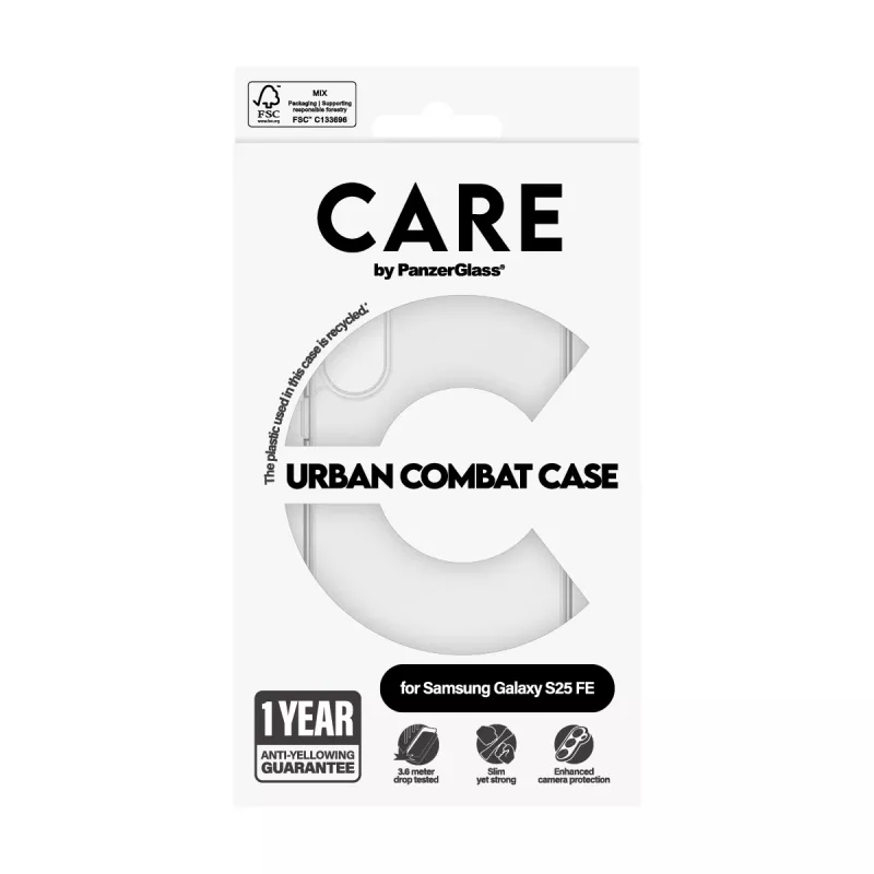 PanzerGlass CARE™ by ® Urban Combat hoes Samsung Galaxy S25 FE 5G